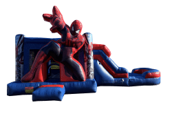 Spider-Man Bounce House w/ Slide - Wet/Dry