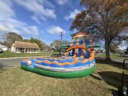 20' Tiki Plunge Curve  Dual Lane Water Slide