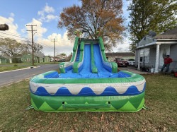 IMG 2524 1772955840 20' Tropical Dual Lane Water Slide
